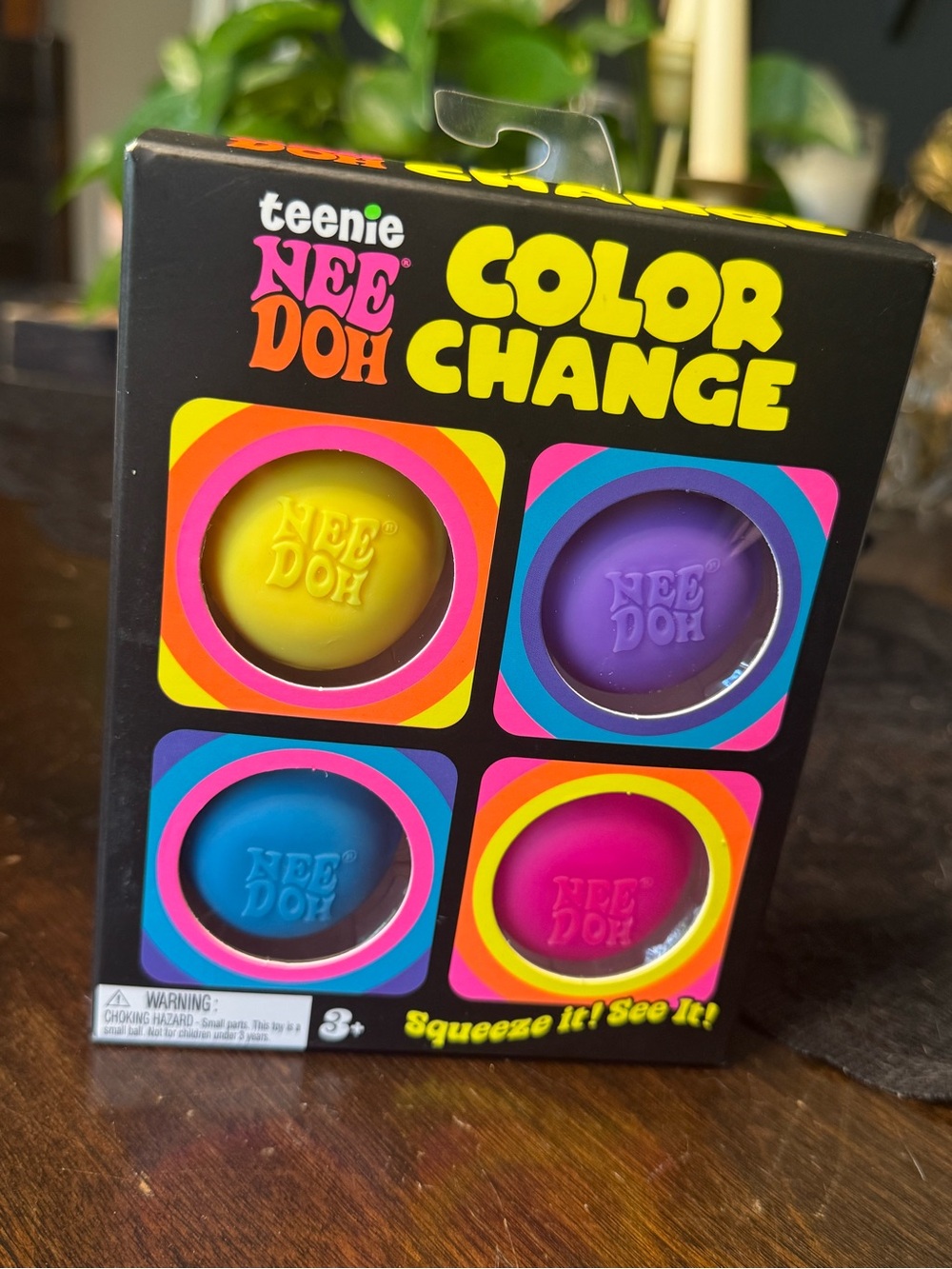 Needoh Color Change Pack - Yellow, Purple, Blue, Pink
